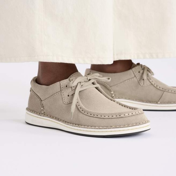 BIRKENSTOCK Pasadena Suede Leather Shoes